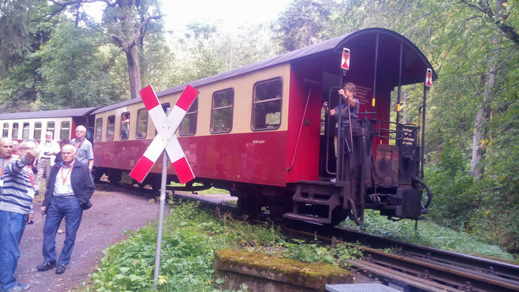 Paso a nivel dónde se hizo la primera parada imprevista para tomar video