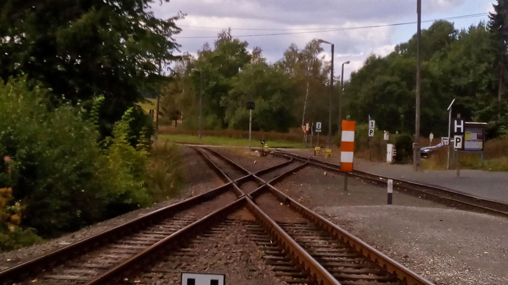 Salida de Stieg lado Hasselfelde y bucle de retorno