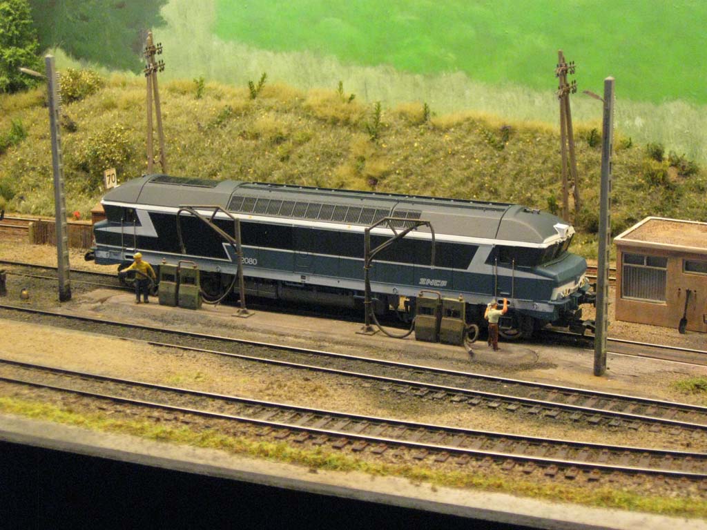 Locomotora francesa de los amigos del Team Felketaxi de MOBA