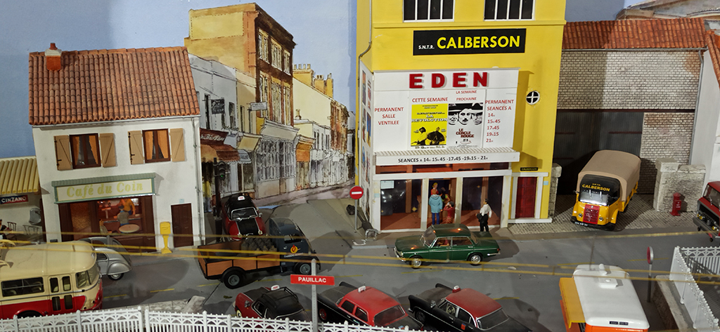 Escenas 3D muy bien conseguidas con la pintura en la pared