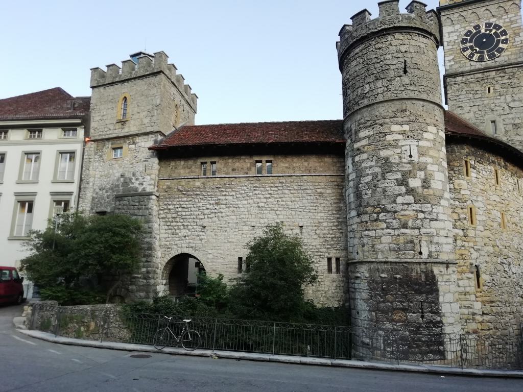 Entrada a la población por la Jakob-Rosius-Straße