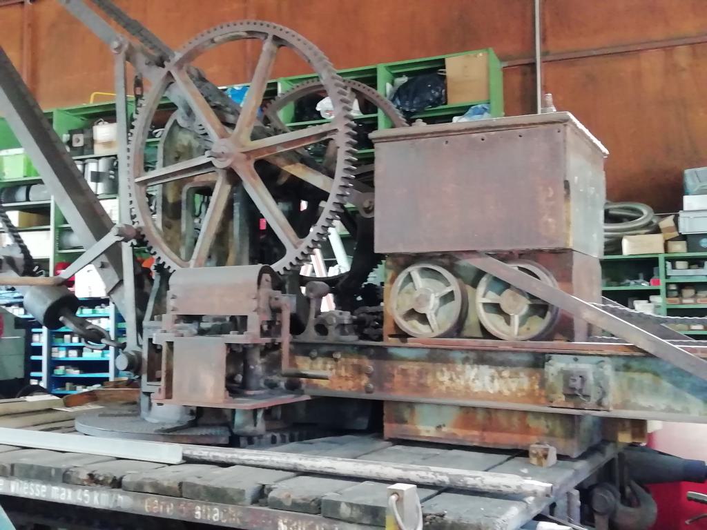 Mecanismo de la grúa O.S. 3