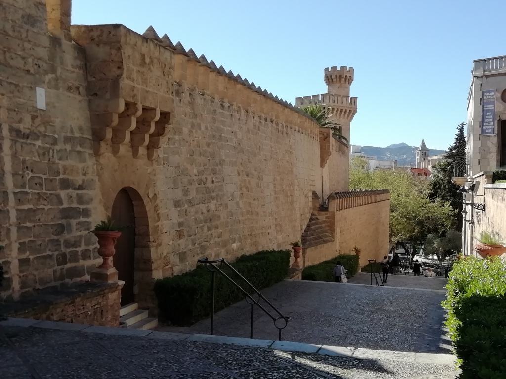 Parte trasera del Palacio de la Almudaina