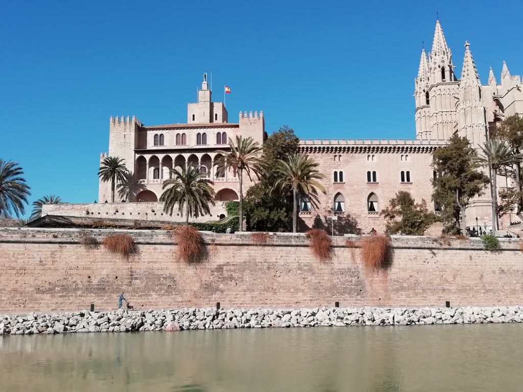El Palacio de la Almudaina tuvo su máximo explendor en el siglo XIV