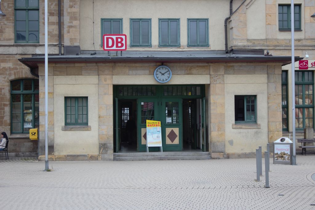 Fachada principal de la estación de Wernigerode