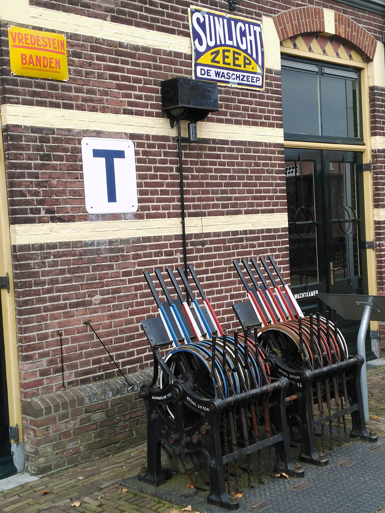 Mecanismos de cambio de agujas en la estación de Haaksbergen