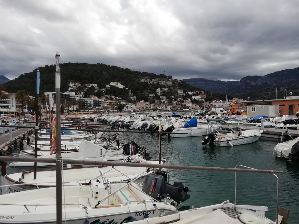 Es tarde se estaba poniendo fea, típico de laprimavera.